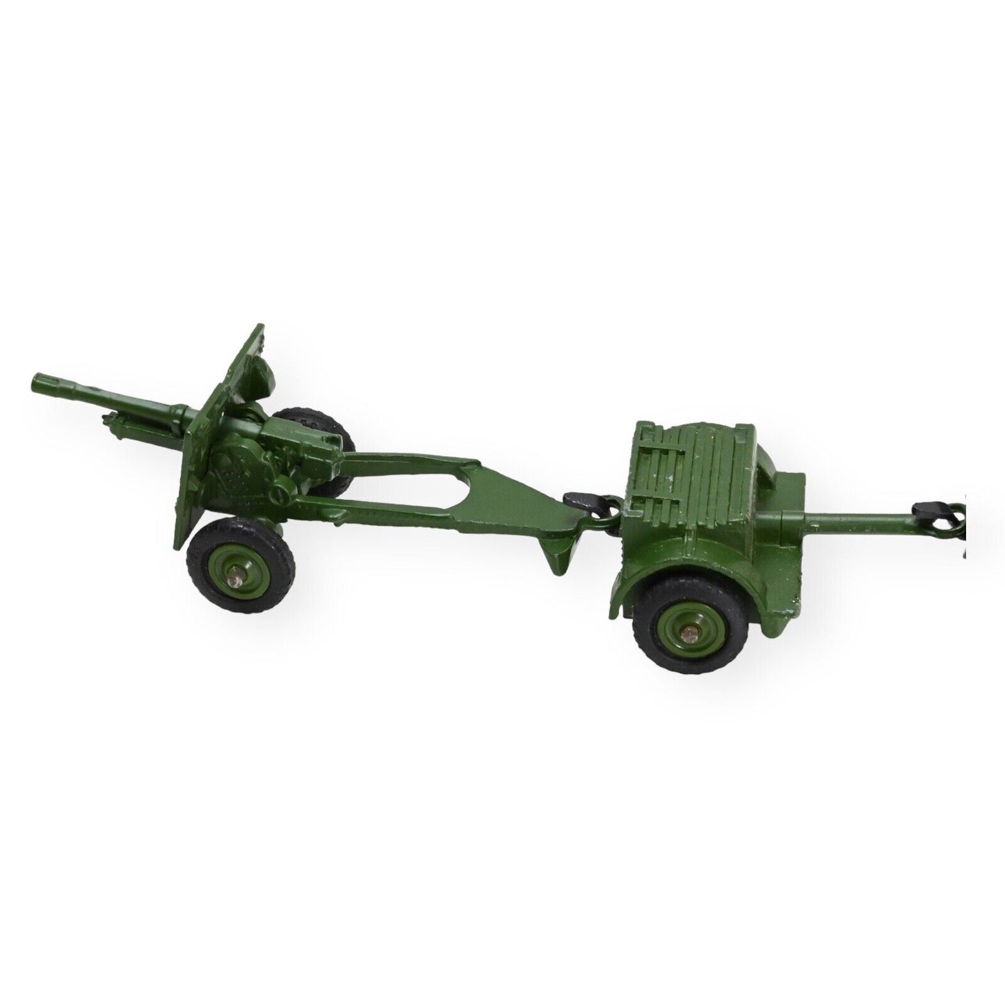 Dinky 697 25 Pounder Field Gun Set With Plastic Hubs