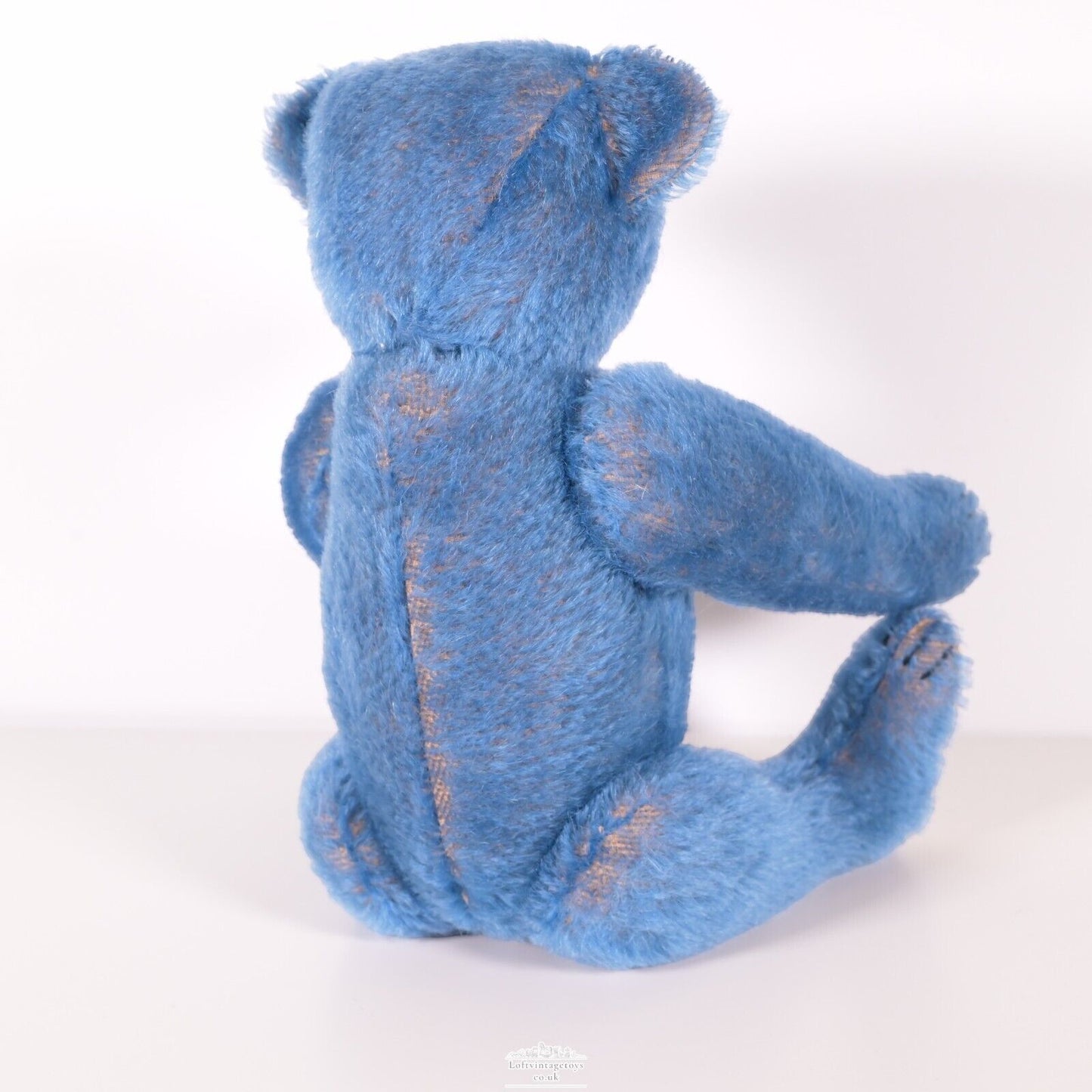 Steiff 1908 Replica Blue Mohair Teddy Bear - 403002