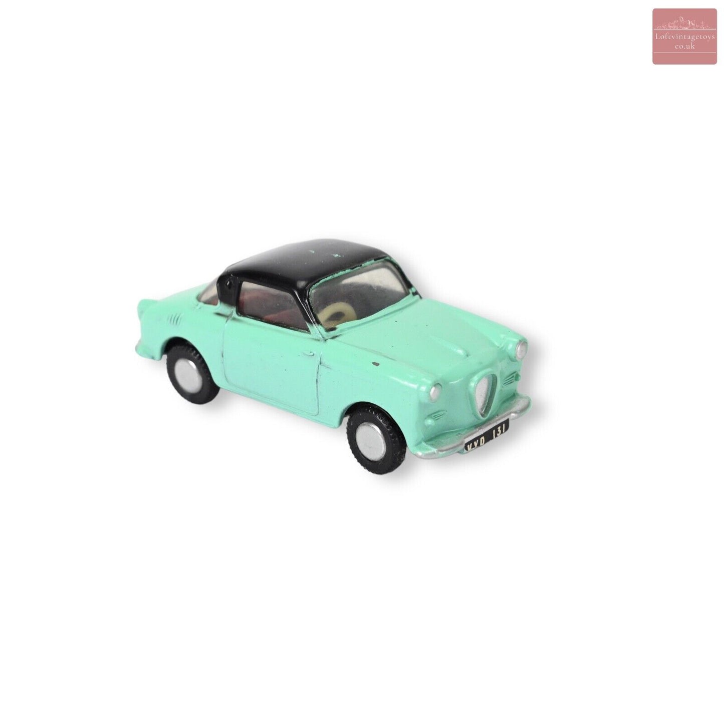 Triang Spot-On 131 Goggomobile - Turquoise Body, Black Hood