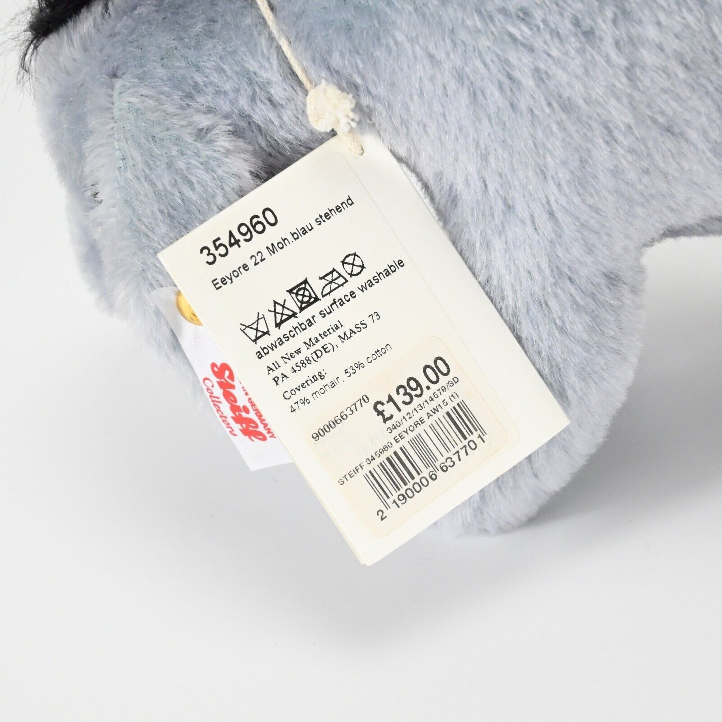 Steiff Eeyore Limited Edition - 354960