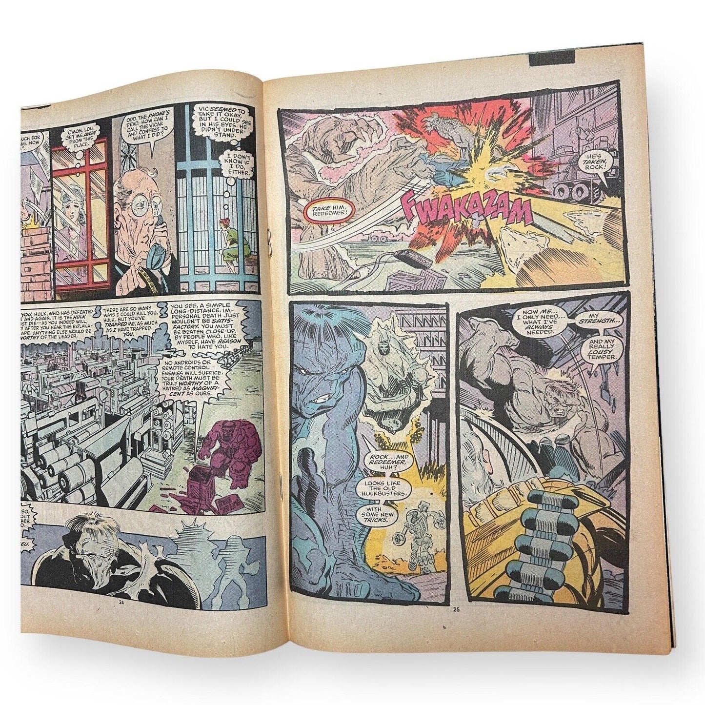 DER UNGLAUBLICHE HULK #345 DIRECT EDITION MARVEL 1988 – 1,50 $ (Klasse 3,5–5,5)