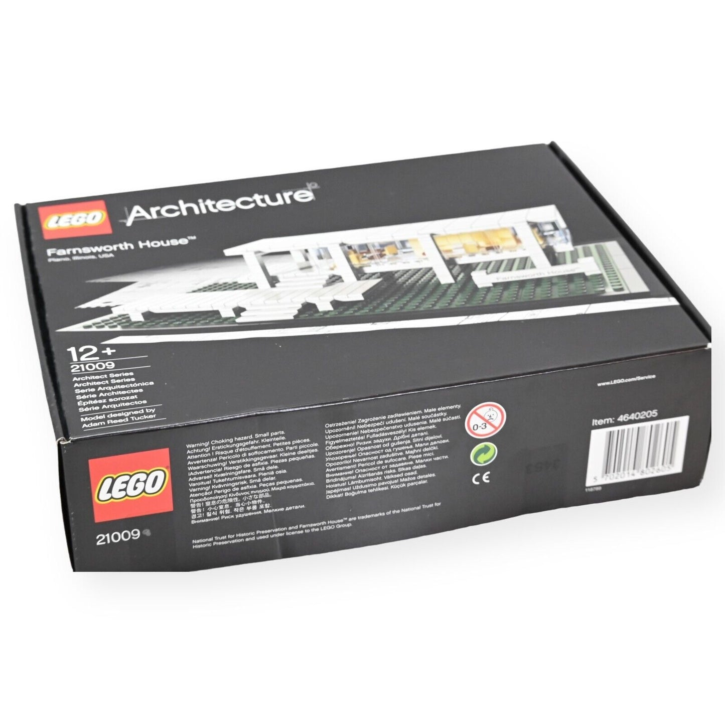 Lego Architecture 21009 Farnsworth House - Plano Illinois USA / New & Sealed