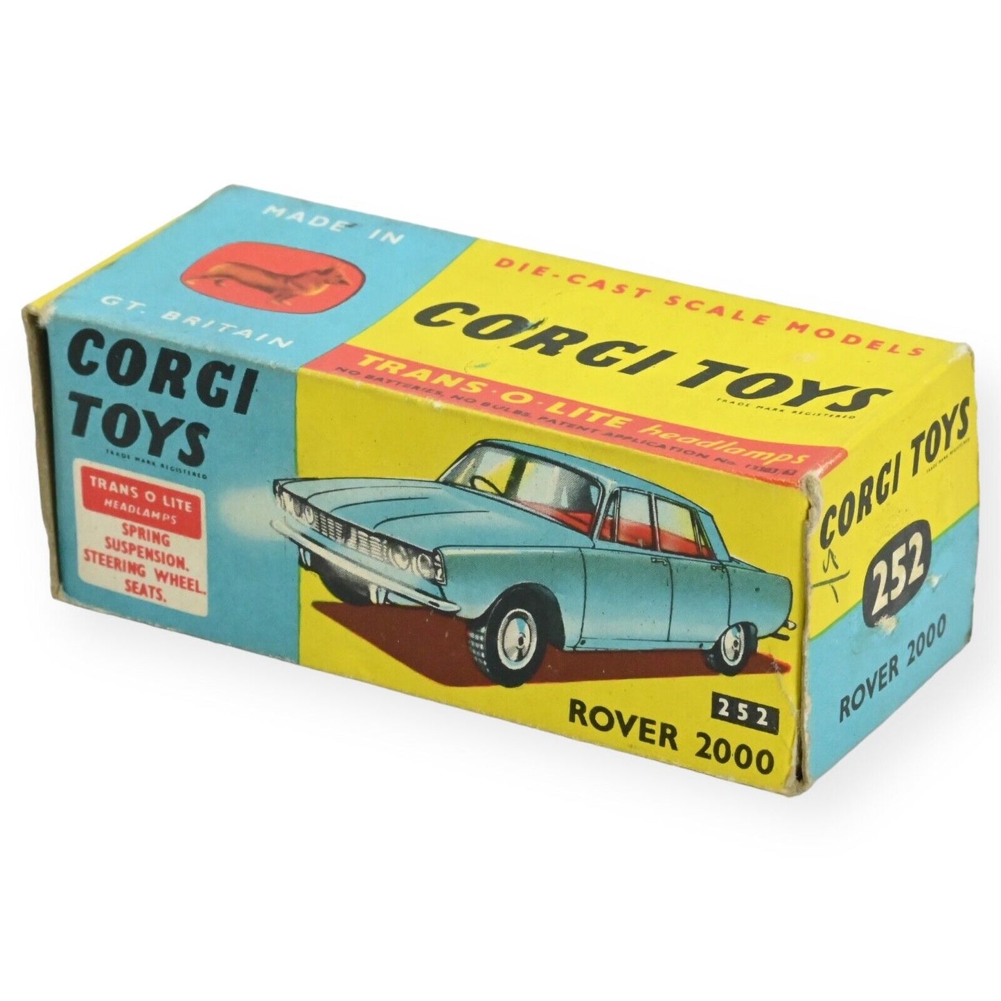 Corgi 252 Rover 2000 In Original Box