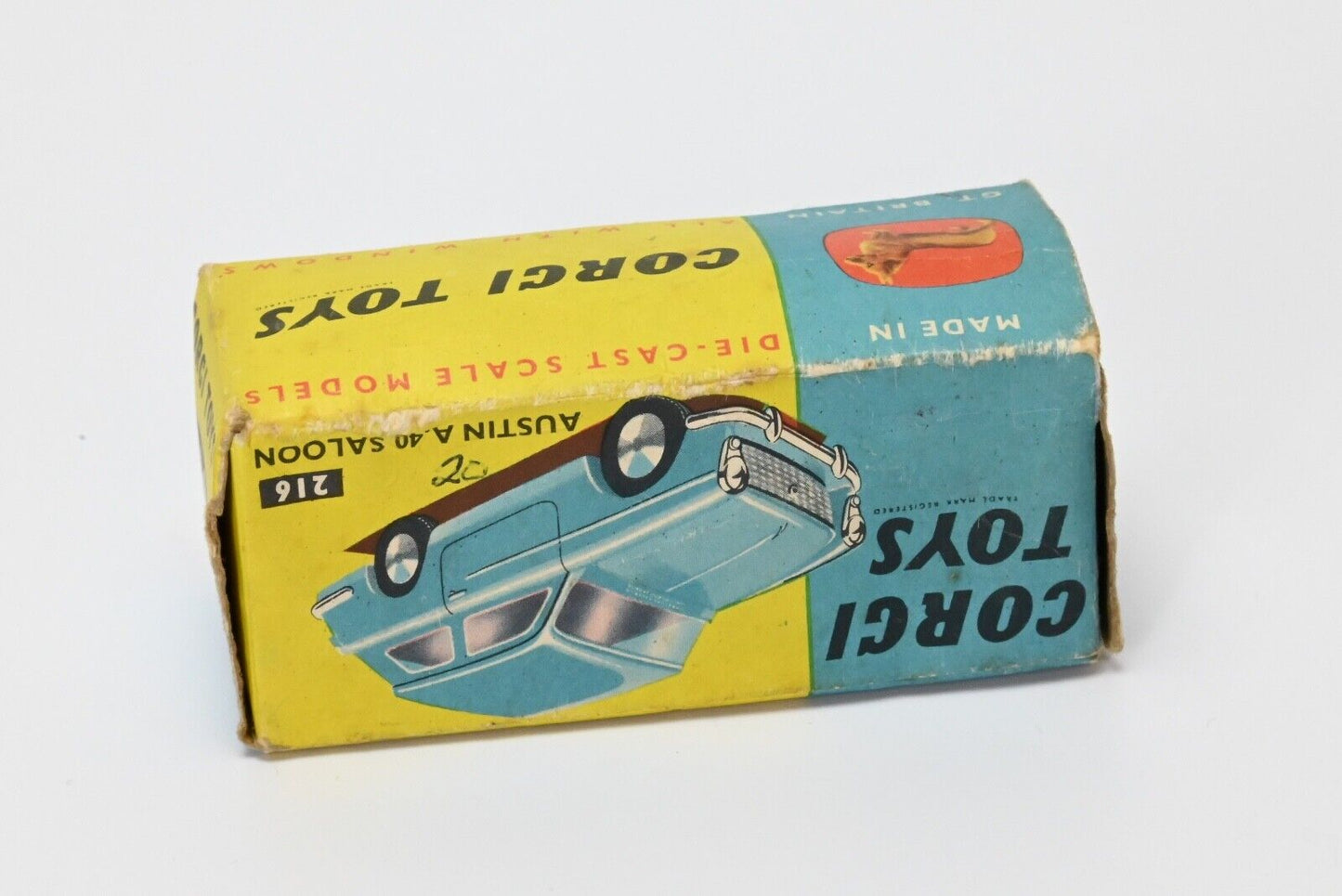Corgi 216 Austin A.40 Saloon Blue With Original Box