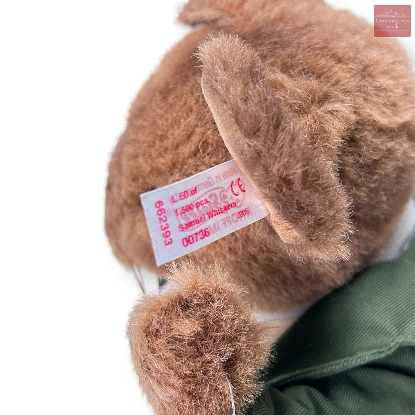 Steiff Beatrix Potter Samuel Whiskers - 662393 / Limited Edition of 1500