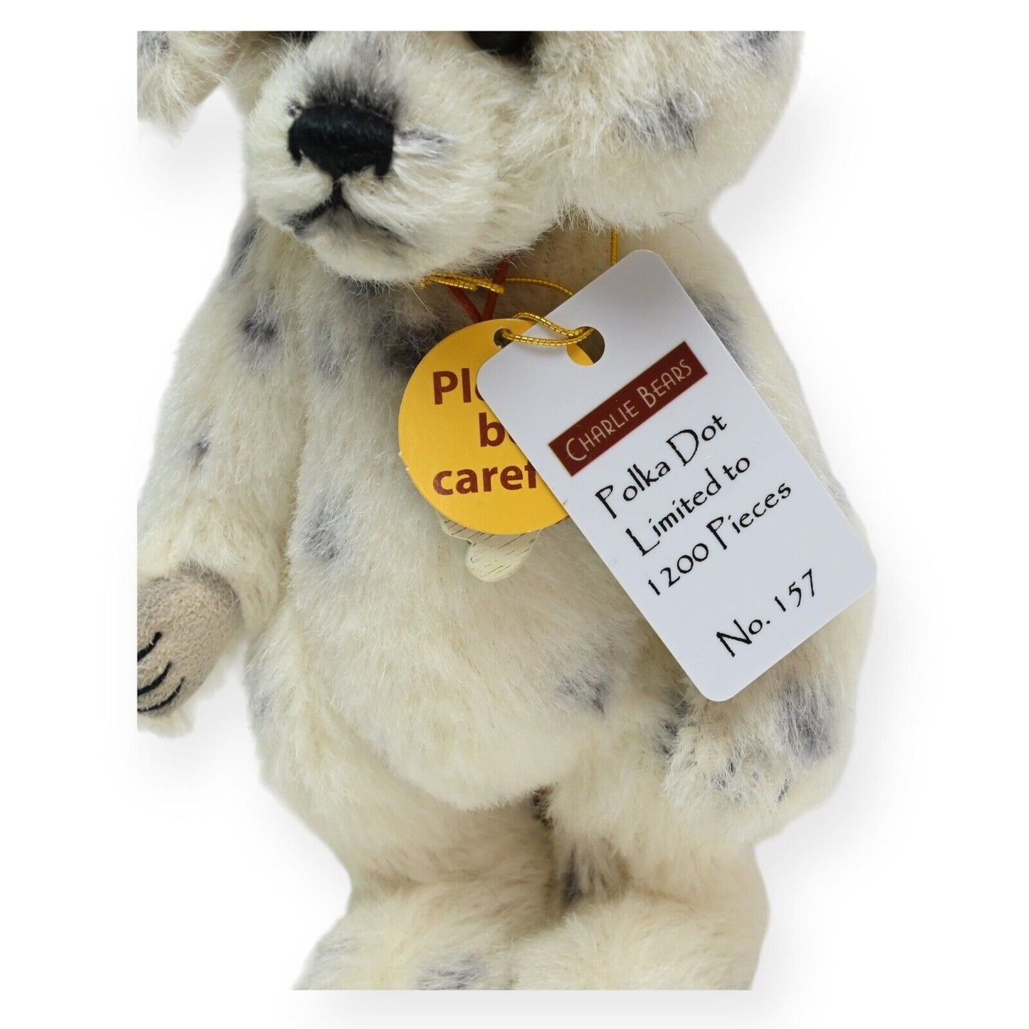 Charlie Bears Minimo Polka Dot The Dalmatian Dog