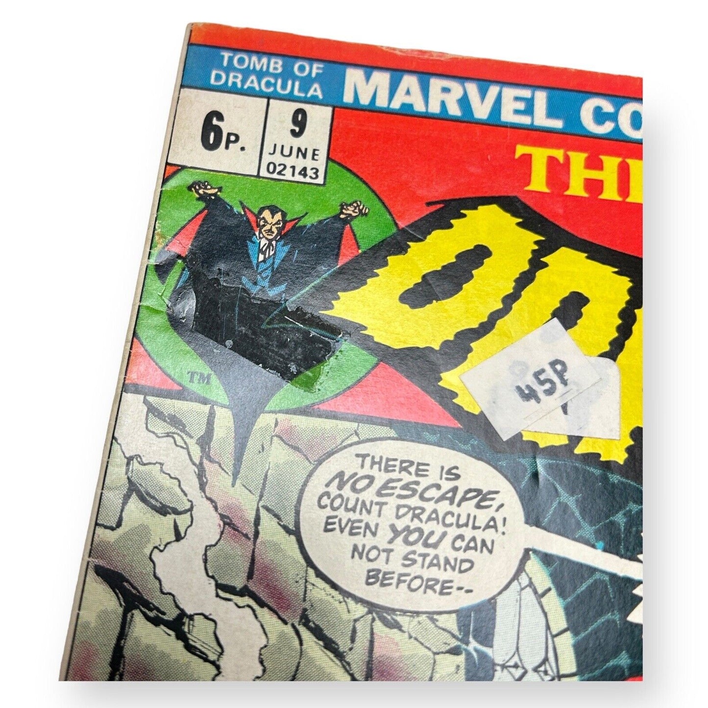 Das Grabmal von Dracula Nr. 9, Marvel 1973 – 6p (5,0 – 6,5 Note)