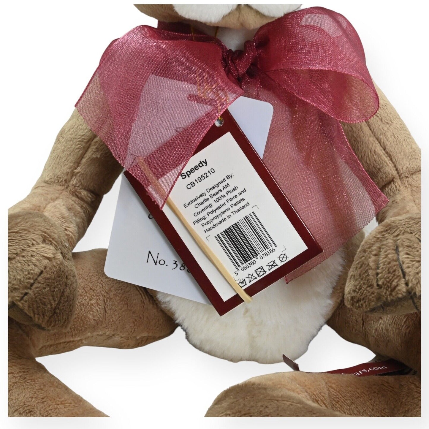 Charlie Bears Pair From The Tale Of The Hare And Tortoise - CB 195210/CB 195206
