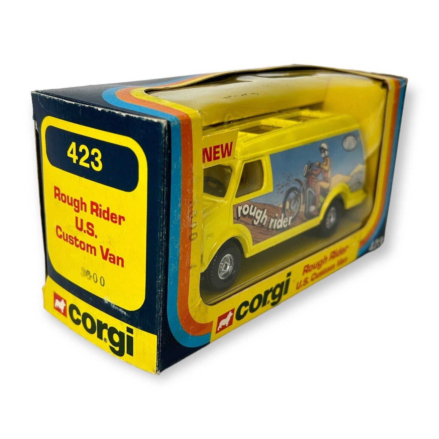 Corgi 423 Rough Rider US Custom Van in Original Box