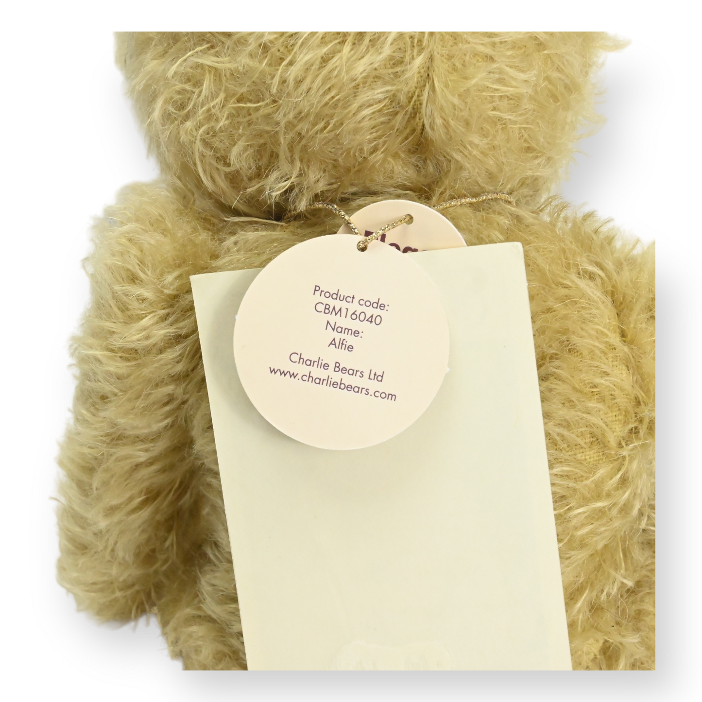 Charlie Bears Mohair Alfie Teddy Bear - CBM 16040, LE 196 / 200, 2006 - 2007