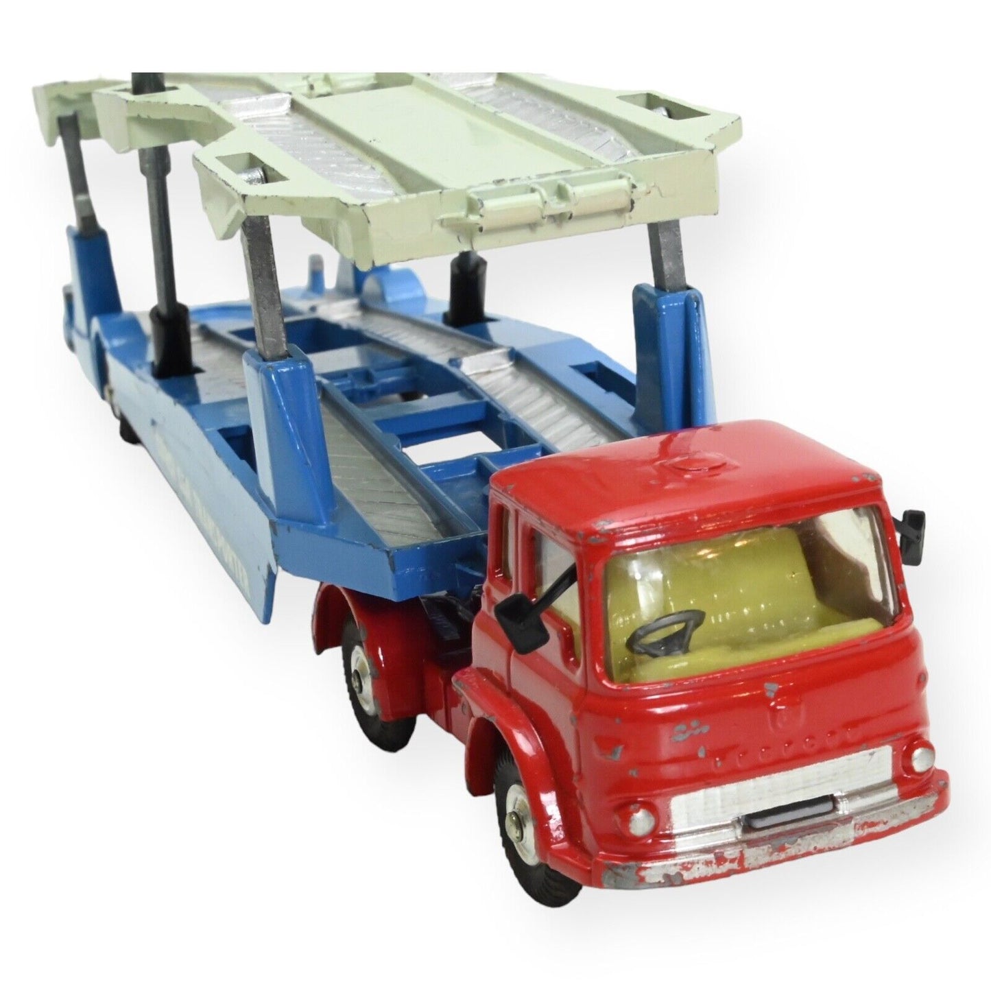 Corgi 1105 Bedford Tk Carrimore Car Transporter - Red Cab