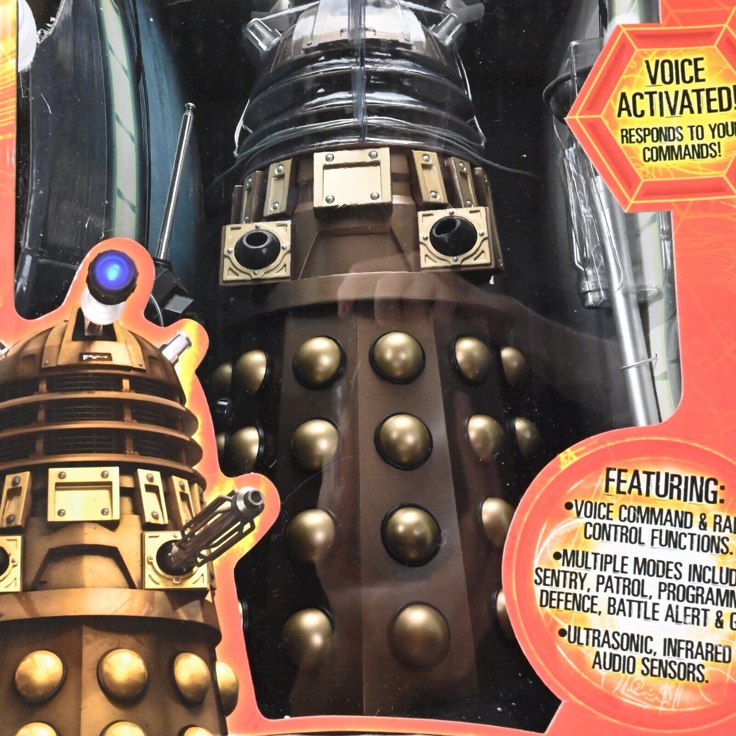 Doctor Who 18" Dalek Voice Interactive Fernbedienung - Neu und versiegelt