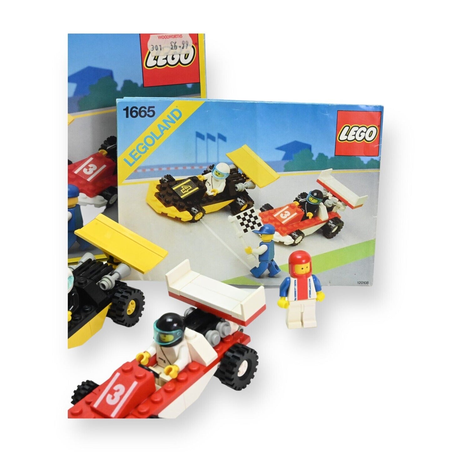 LEGO System Town Legoland 1665 Dual FX Racers