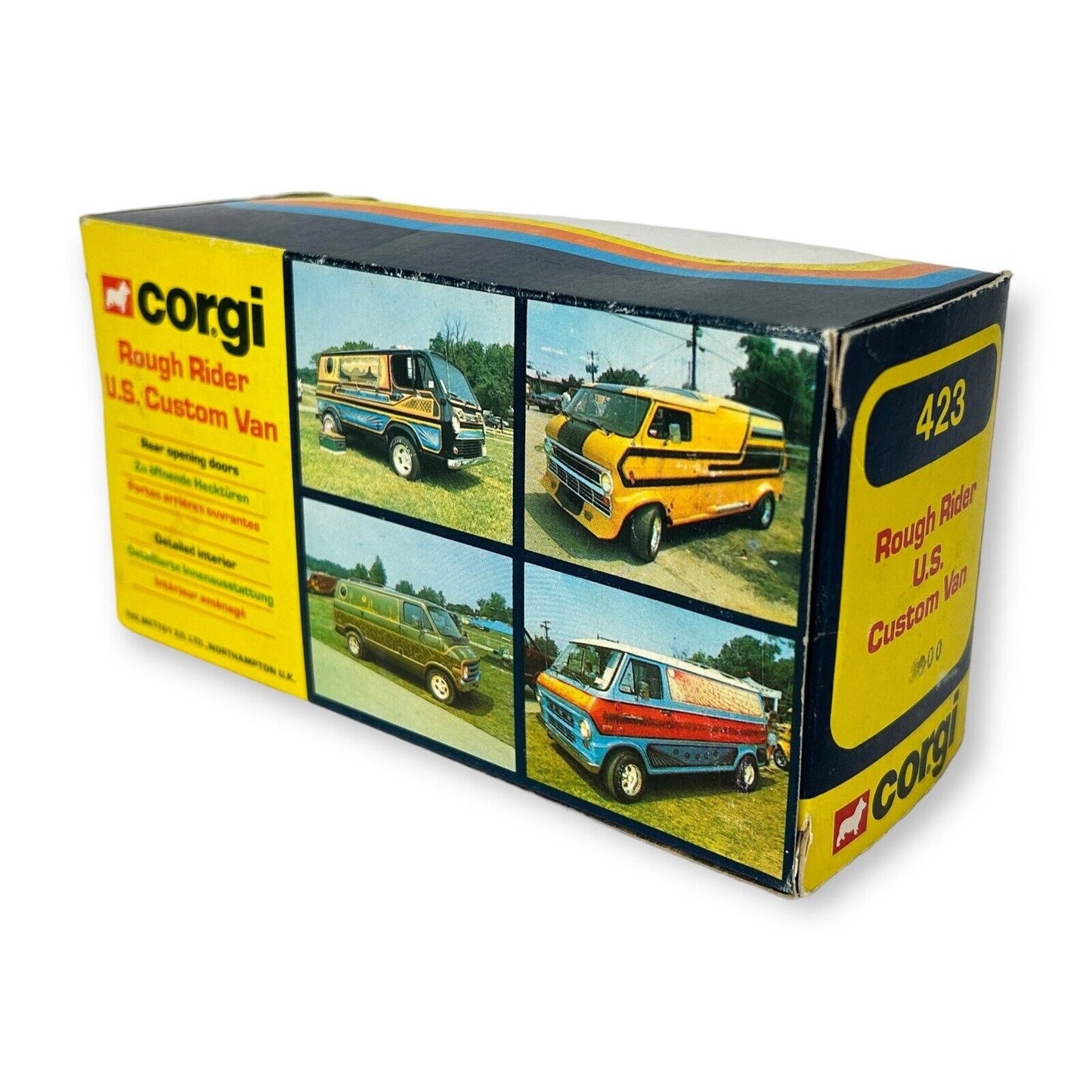 Corgi 423 Rough Rider US Custom Van in Original Box