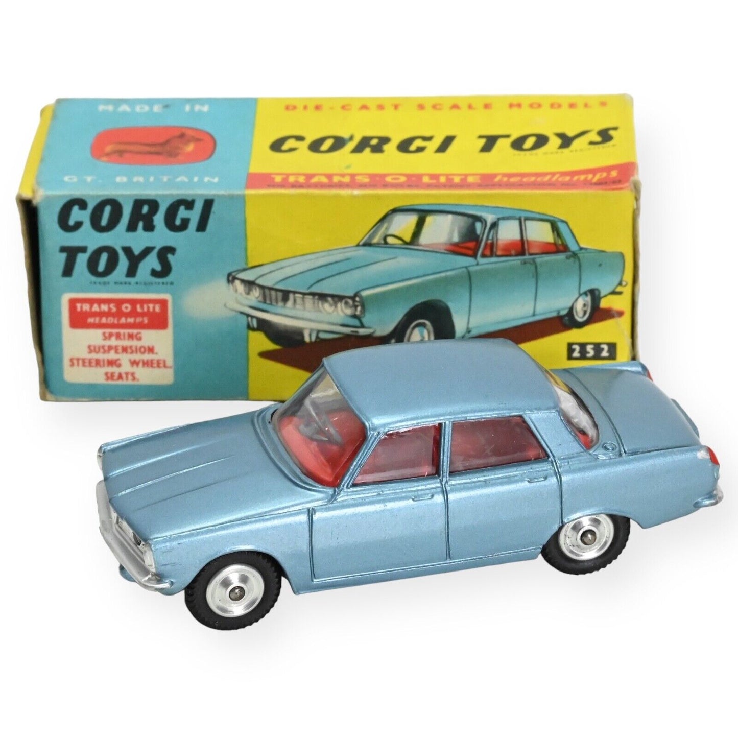 Corgi 252 Rover 2000 In Original Box