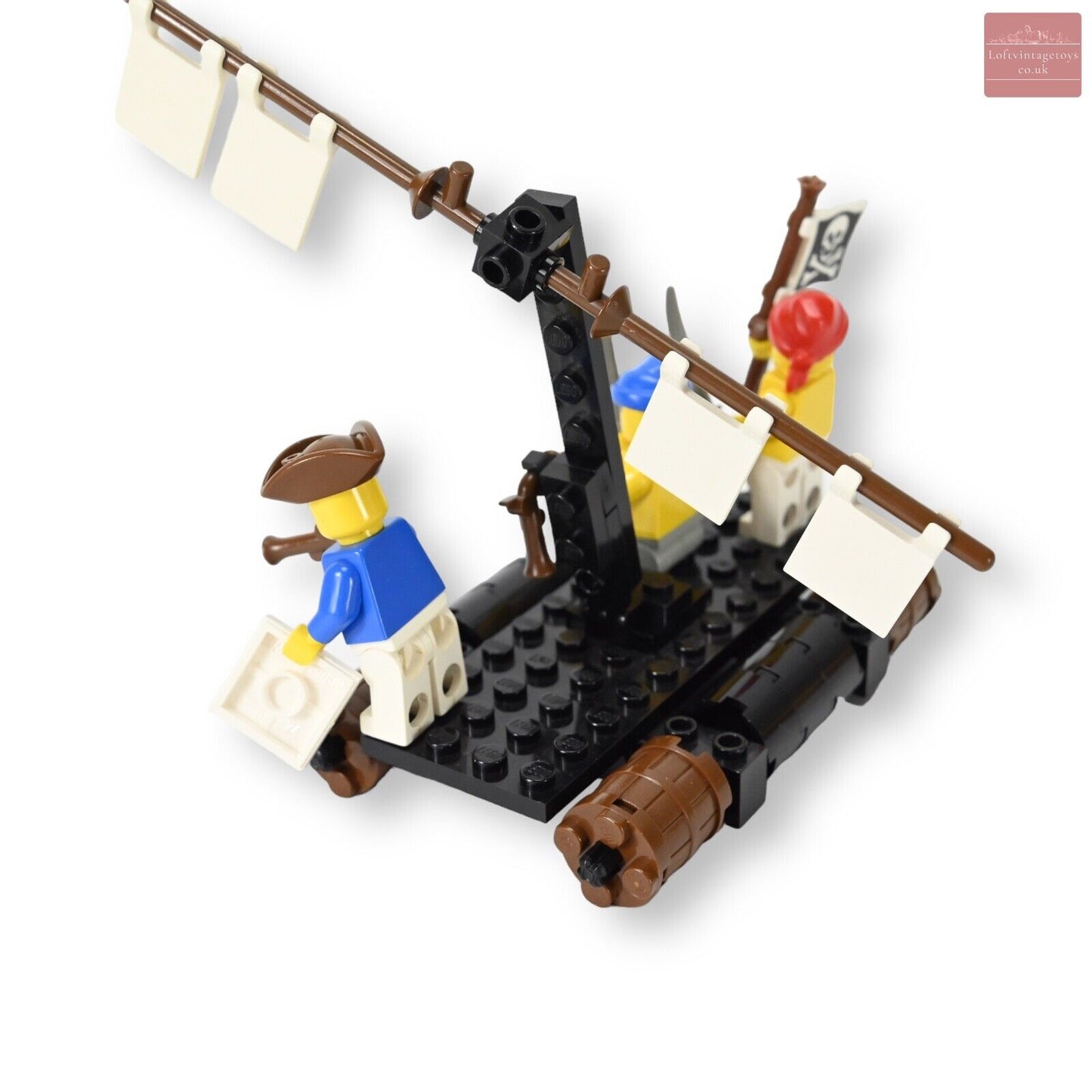 Lego Pirates Castaway's Raft - 6257 Complete