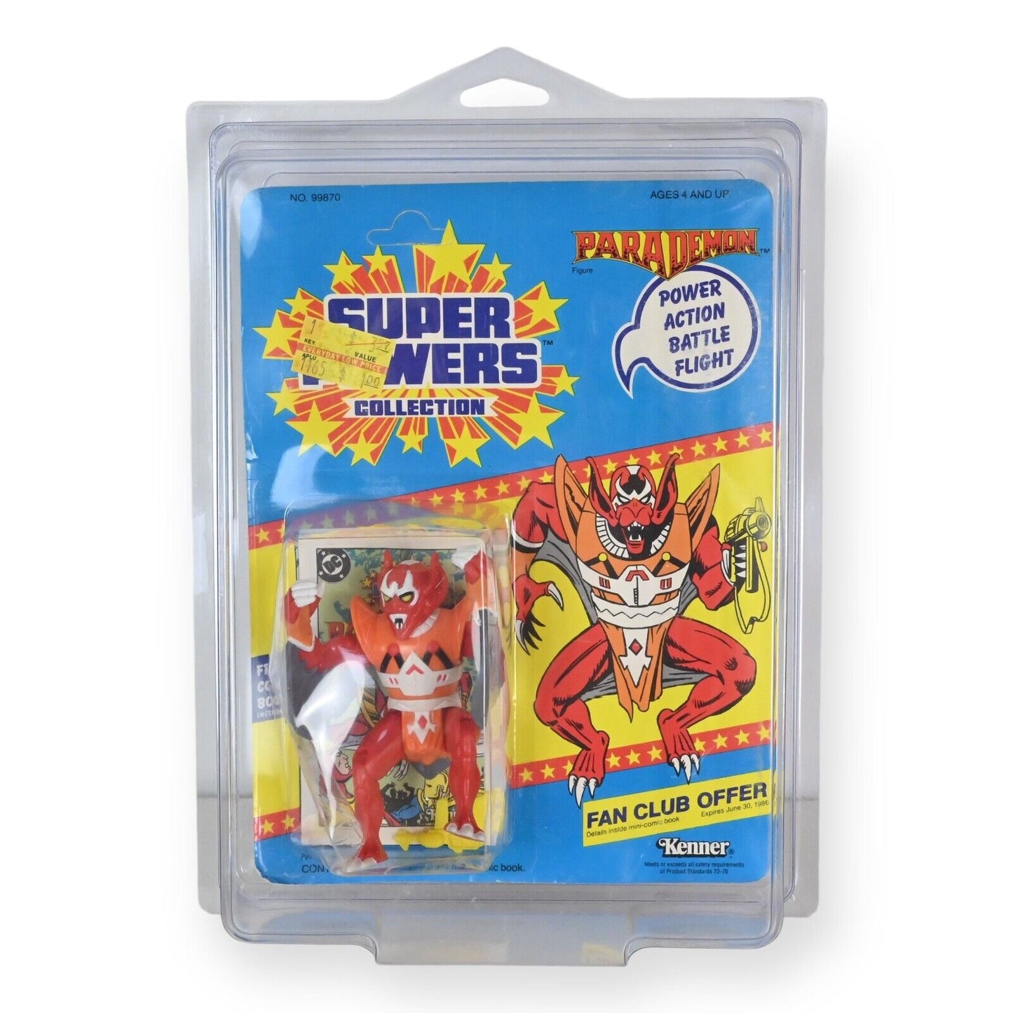 Kenner Super Powers Parademon Action Figure - 1985