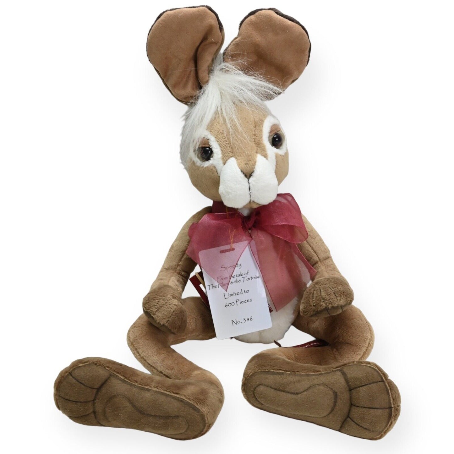 Charlie Bears Pair From The Tale Of The Hare And Tortoise - CB 195210/CB 195206