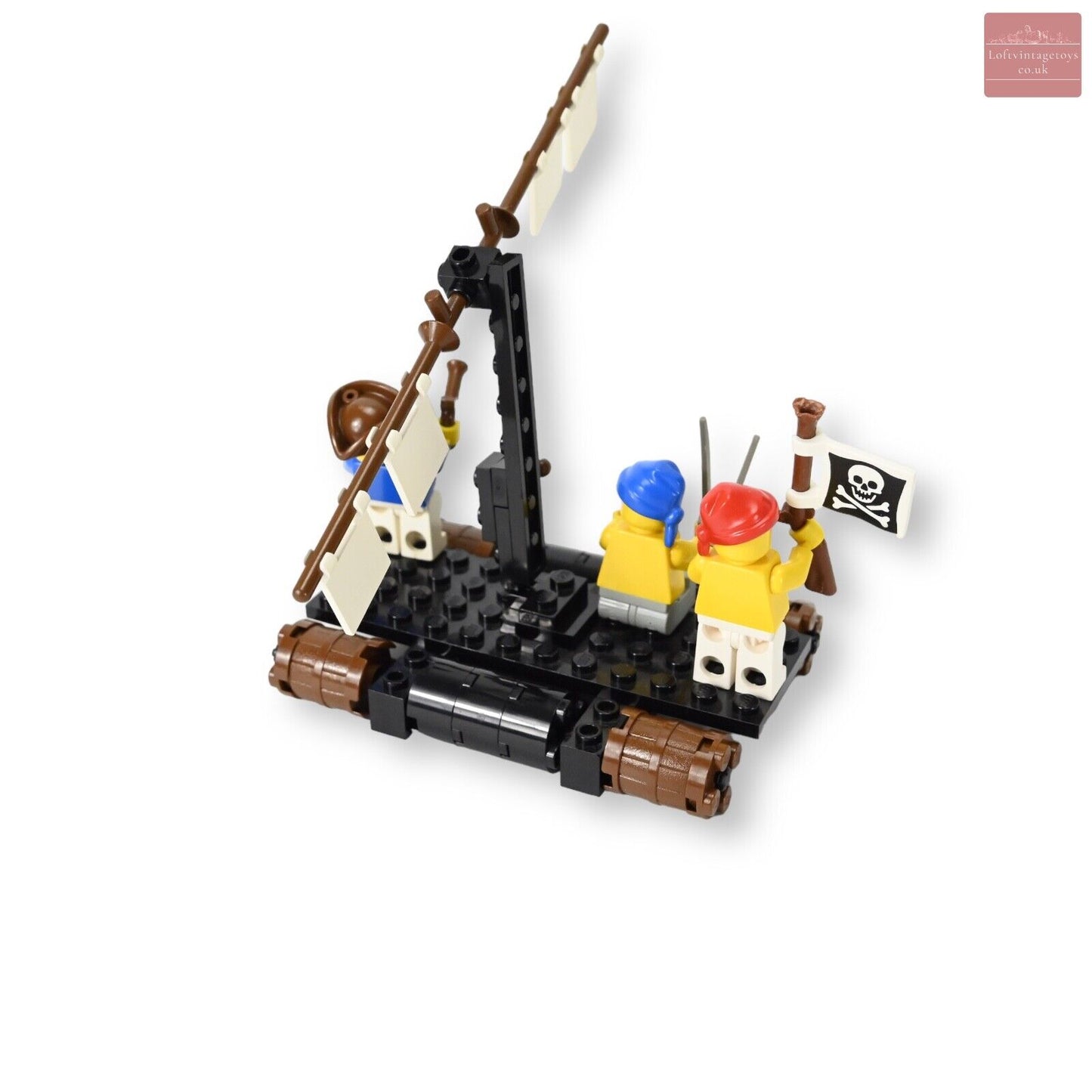 Lego Pirates Castaway's Raft - 6257 Complete