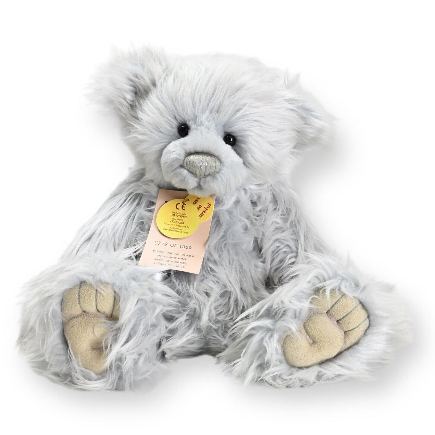 Charlie Bears Diamond Teddy Bear - CB 125088