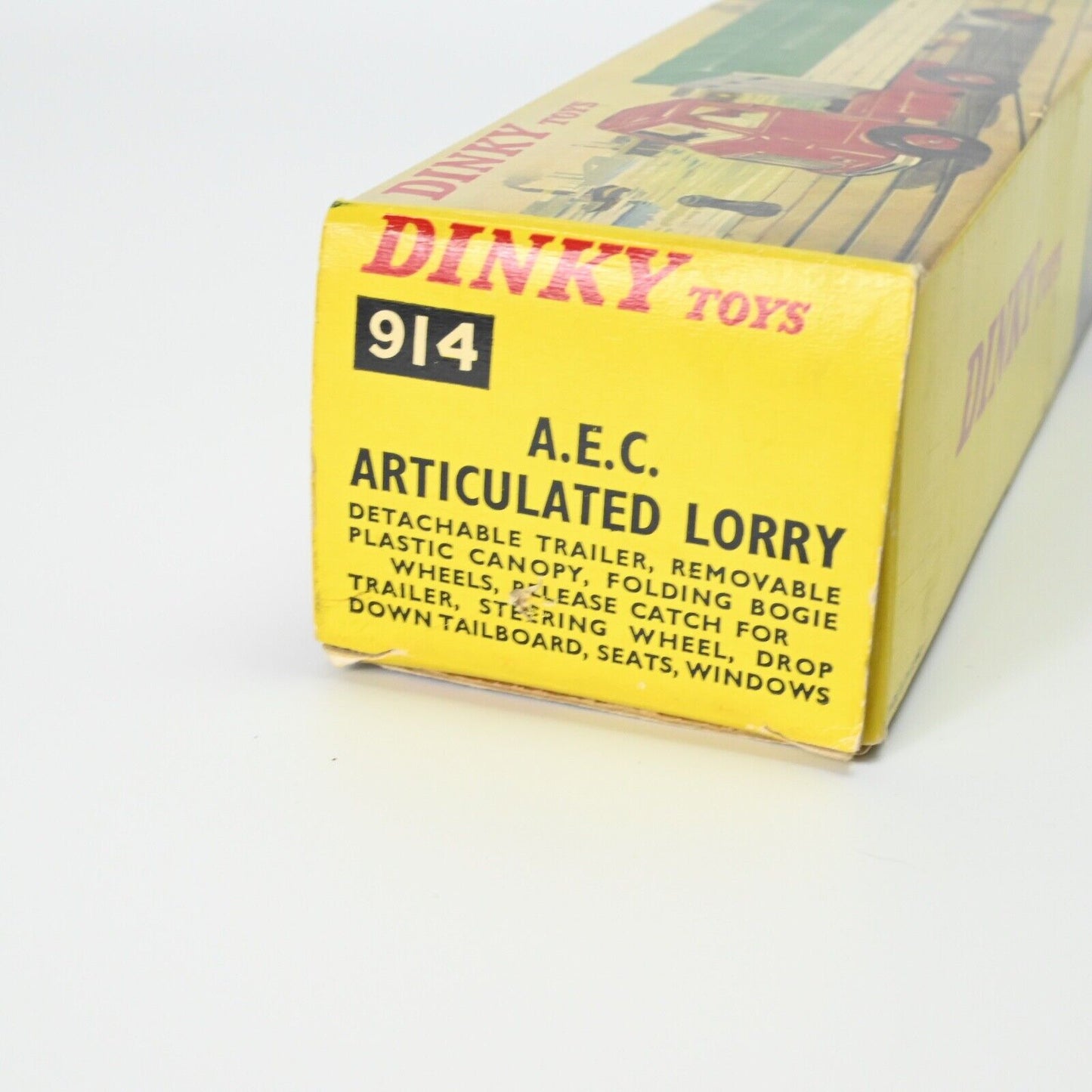 Dinky 914 Aec Articulated Lorry "British Road Services"