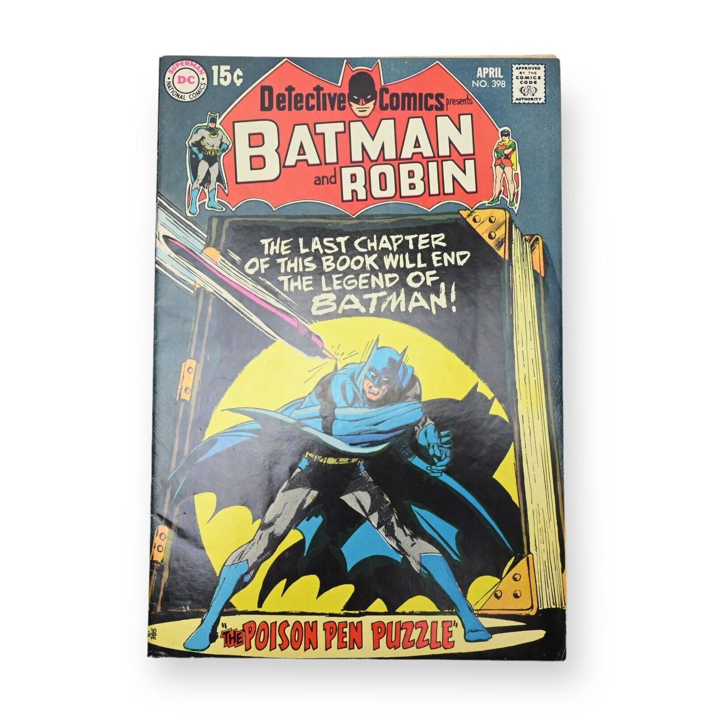 DC Comics Detective Comics Nr. 398 (Note 6,0-7,0)