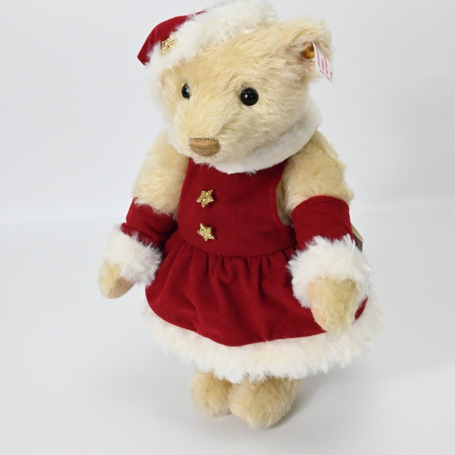Steiff Mrs Santa Claus Musical Teddy Bear Limited Edition - 021381