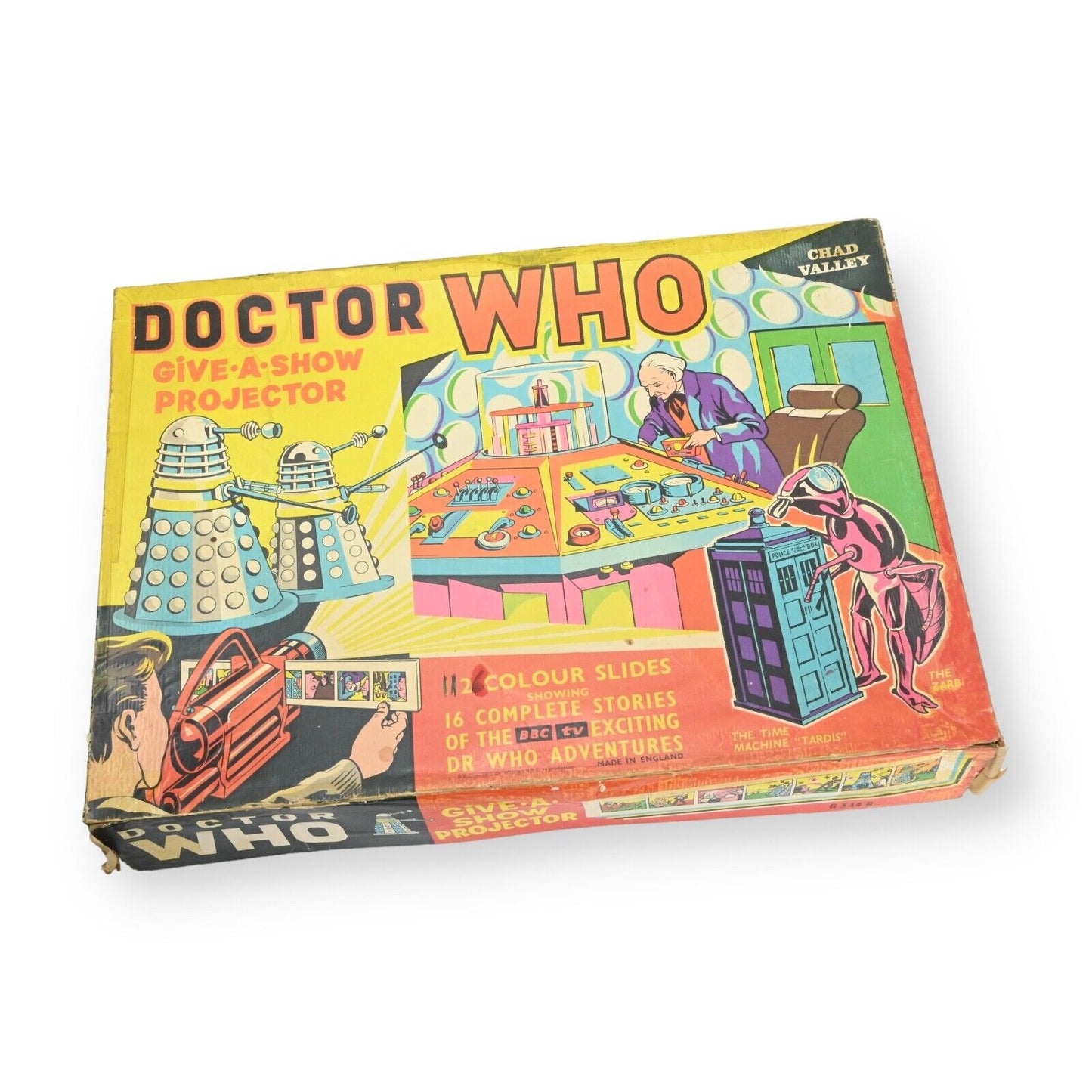 Doctor Who: A Rare Chad Valley Give-A-Show Projector 1960’s