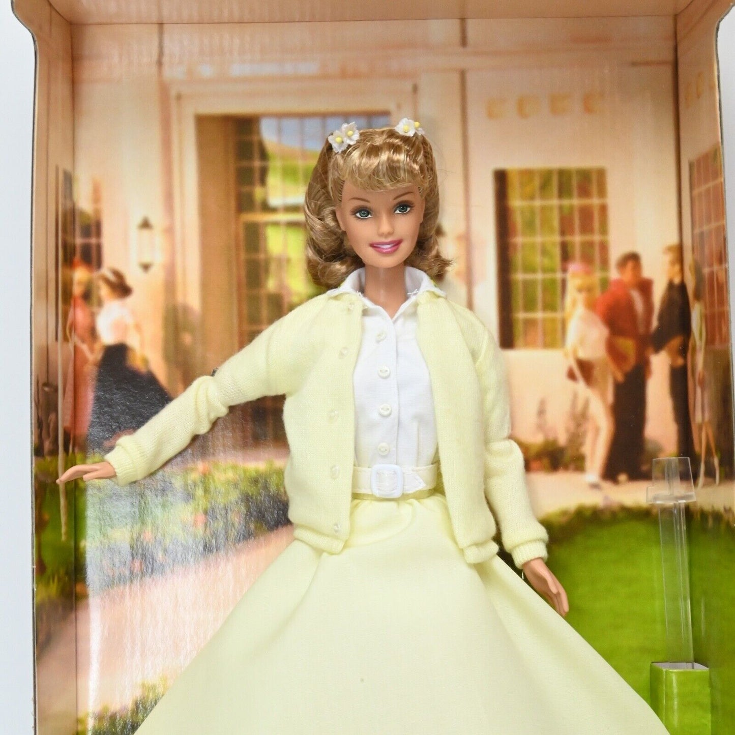 Mattel Barbie Sandy Form Grease - Yellow Dress #C4773