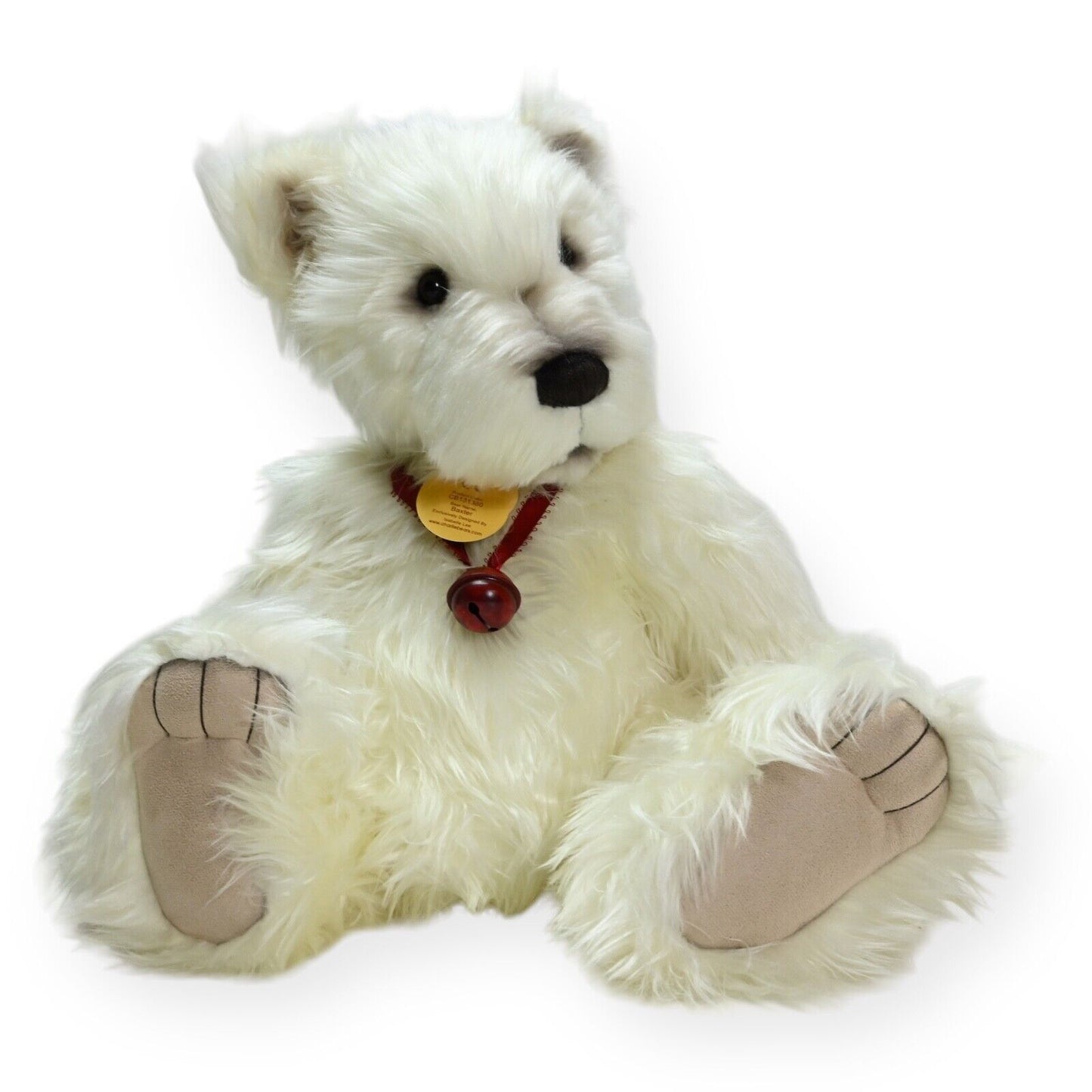 Charlie Bears Baxter Westie Dog - QVC exclusive - CB 131380