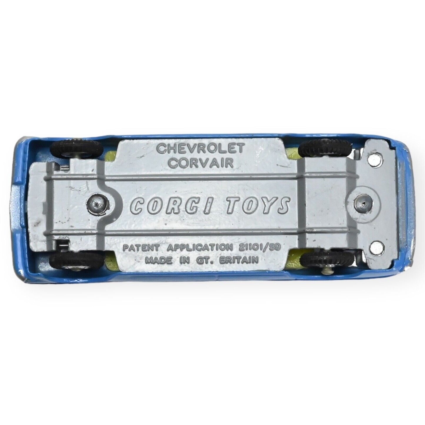 Corgi 229 Chevrolet Corvair Original Box -NR Mint to Mint