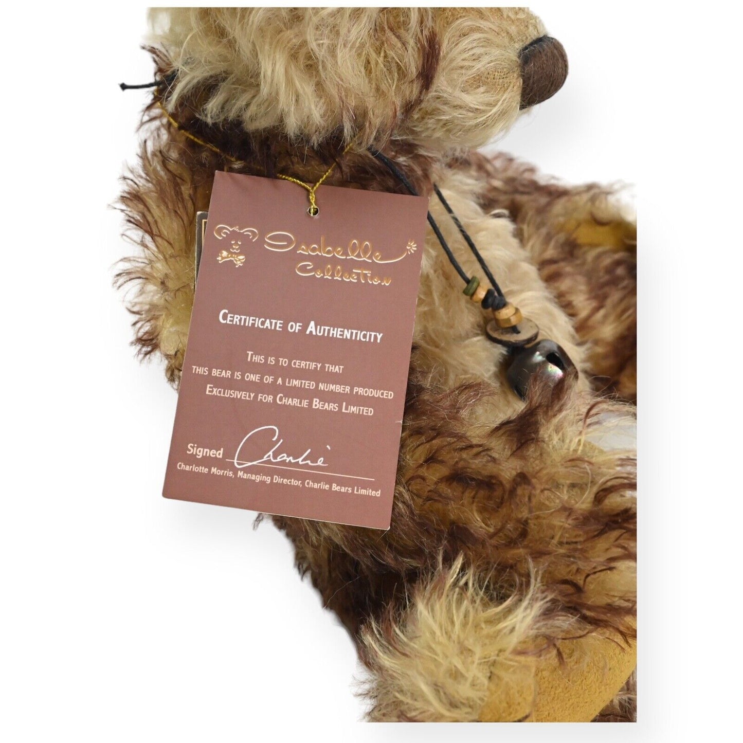 Charlie Bears Isabelle Collection Horrace Teddy Bear - SJ 4029 / LE 81 of 100
