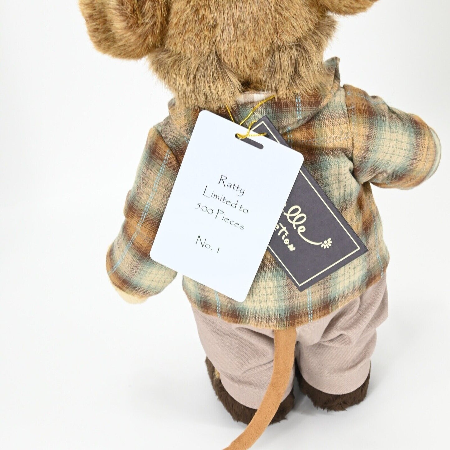 Charlie Bears The Wind in the Willows Ratty - Rare Number 1 of 500
