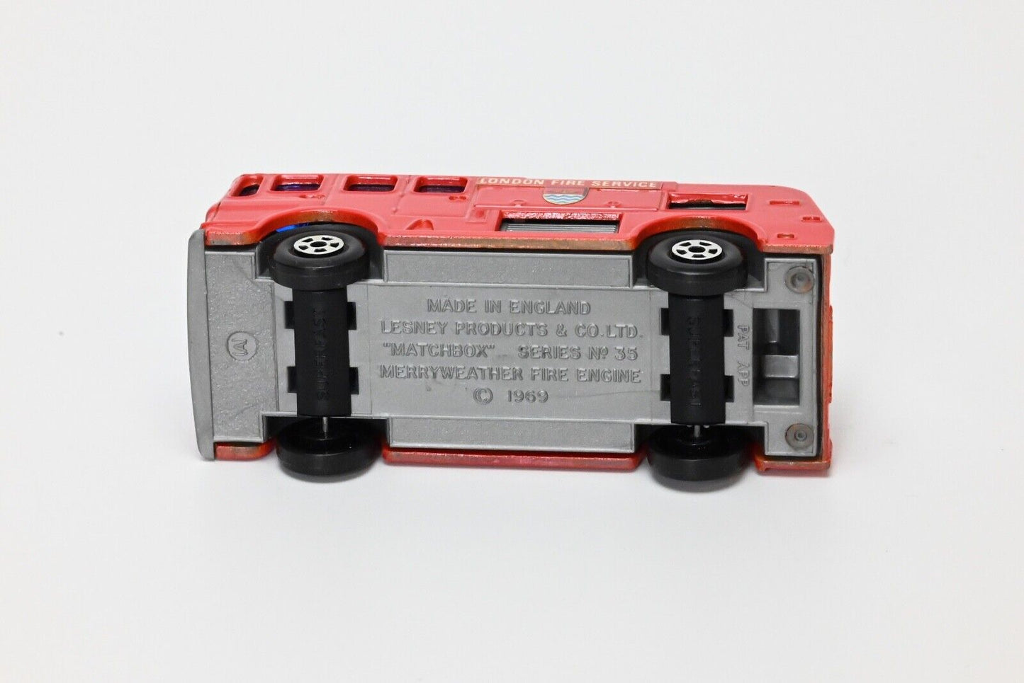 Matchbox Superfast No.35 Merryweather Fire Engine