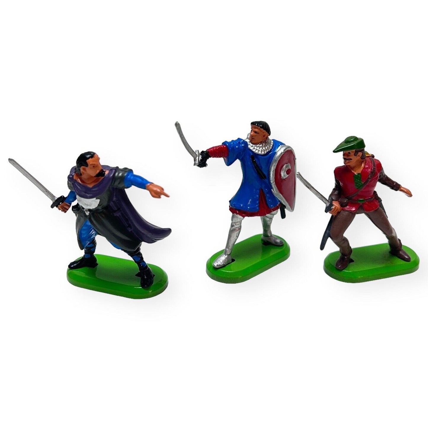 Britains Robin Hood, Maid Marian, Little John, Friar Tuck and Others (lot4)