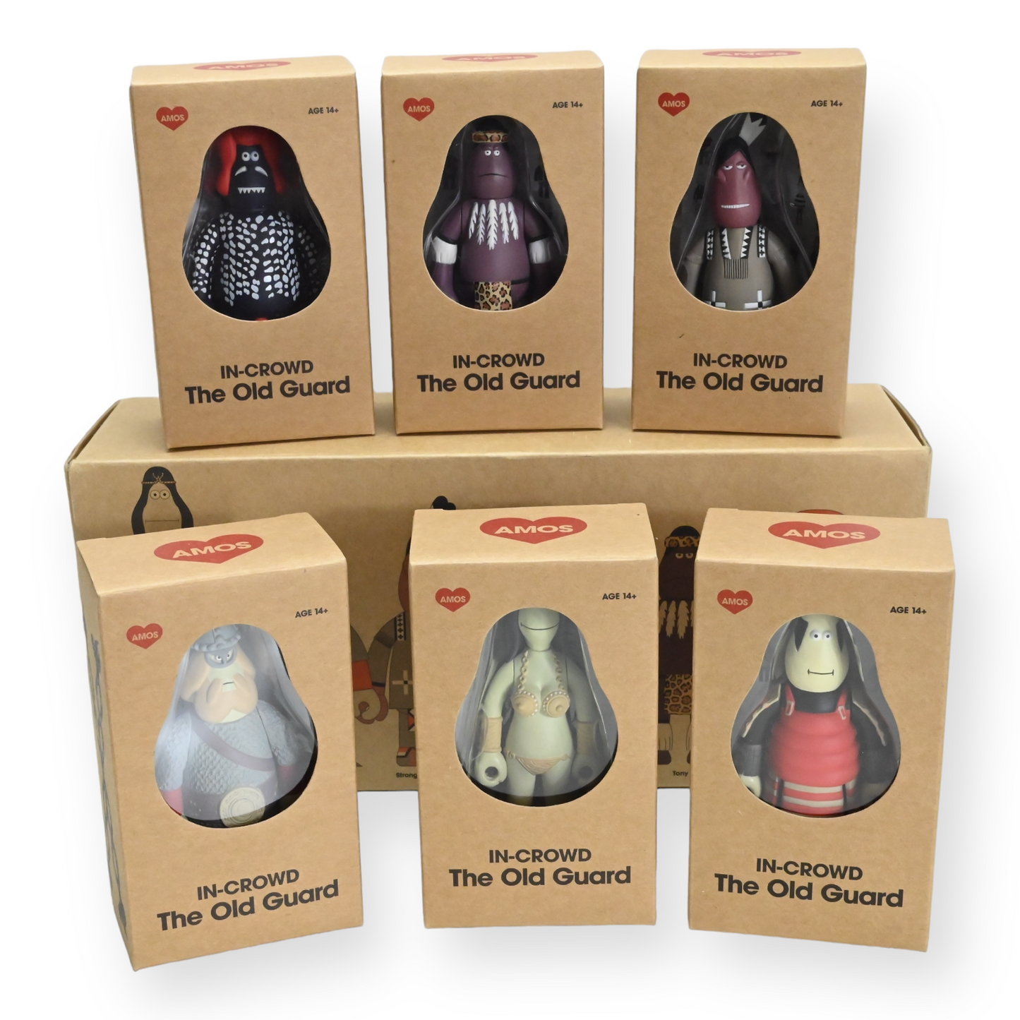AMOS Toys In-Crowd The Old Guard Set Of 6 - James Jarvis