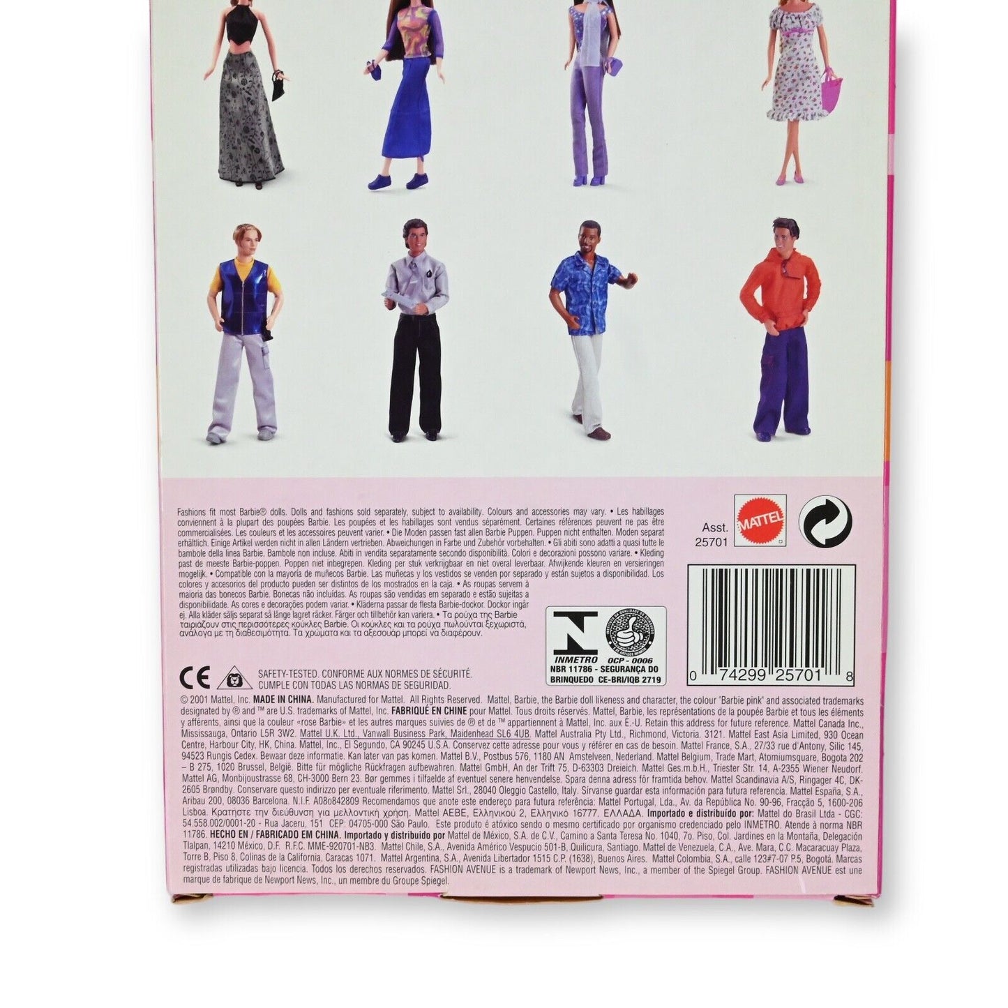 Mattel Barbie Fashion Avenue Clothes #25701 - New