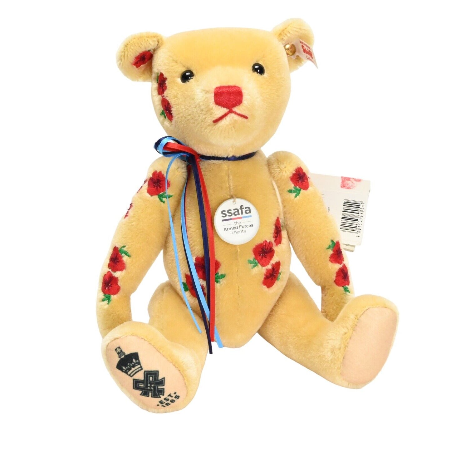 Steiff The Armistice SSAFA Limited Edition Teddy Bear - 690549