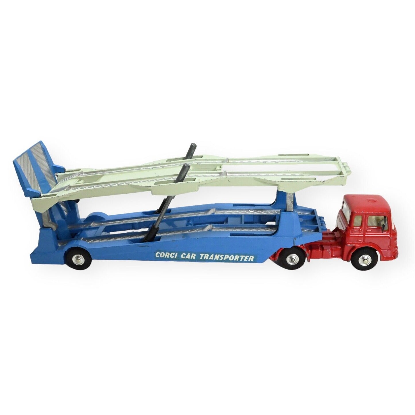 Corgi 1105 Bedford Tk Carrimore Car Transporter - Red Cab