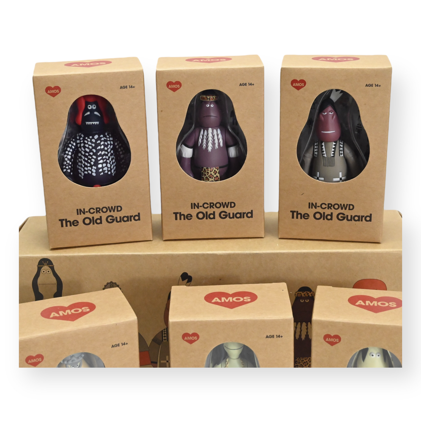 AMOS Toys In-Crowd The Old Guard Set Of 6 - James Jarvis