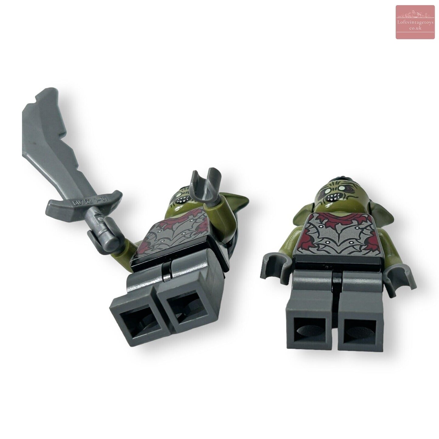 Lego Lord Of The Rings Mini Figure Moria Orc * 2 - Lor011
