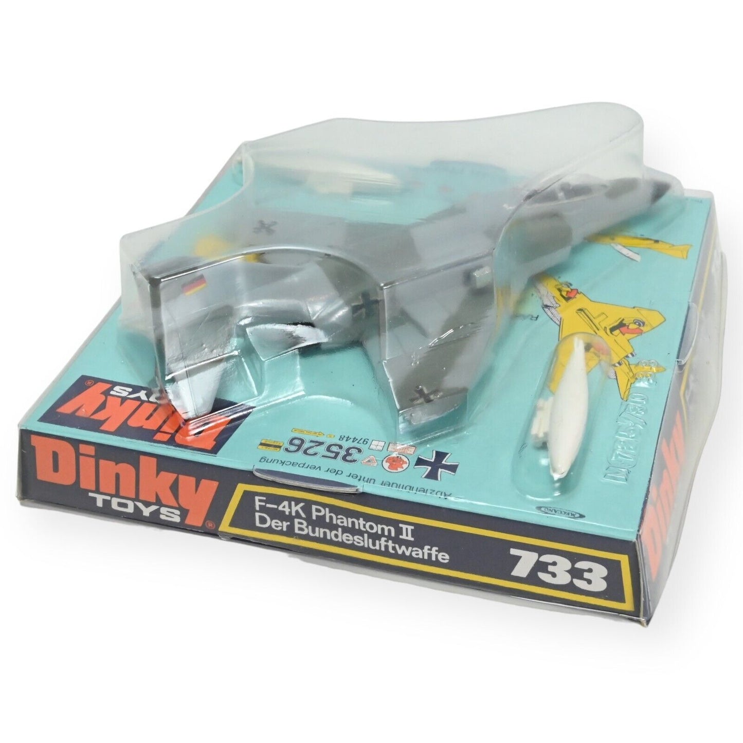 Dinky 733 F-4K Phantom II Aircraft / Der Bundesluftwaffe - NR Mint - Mint