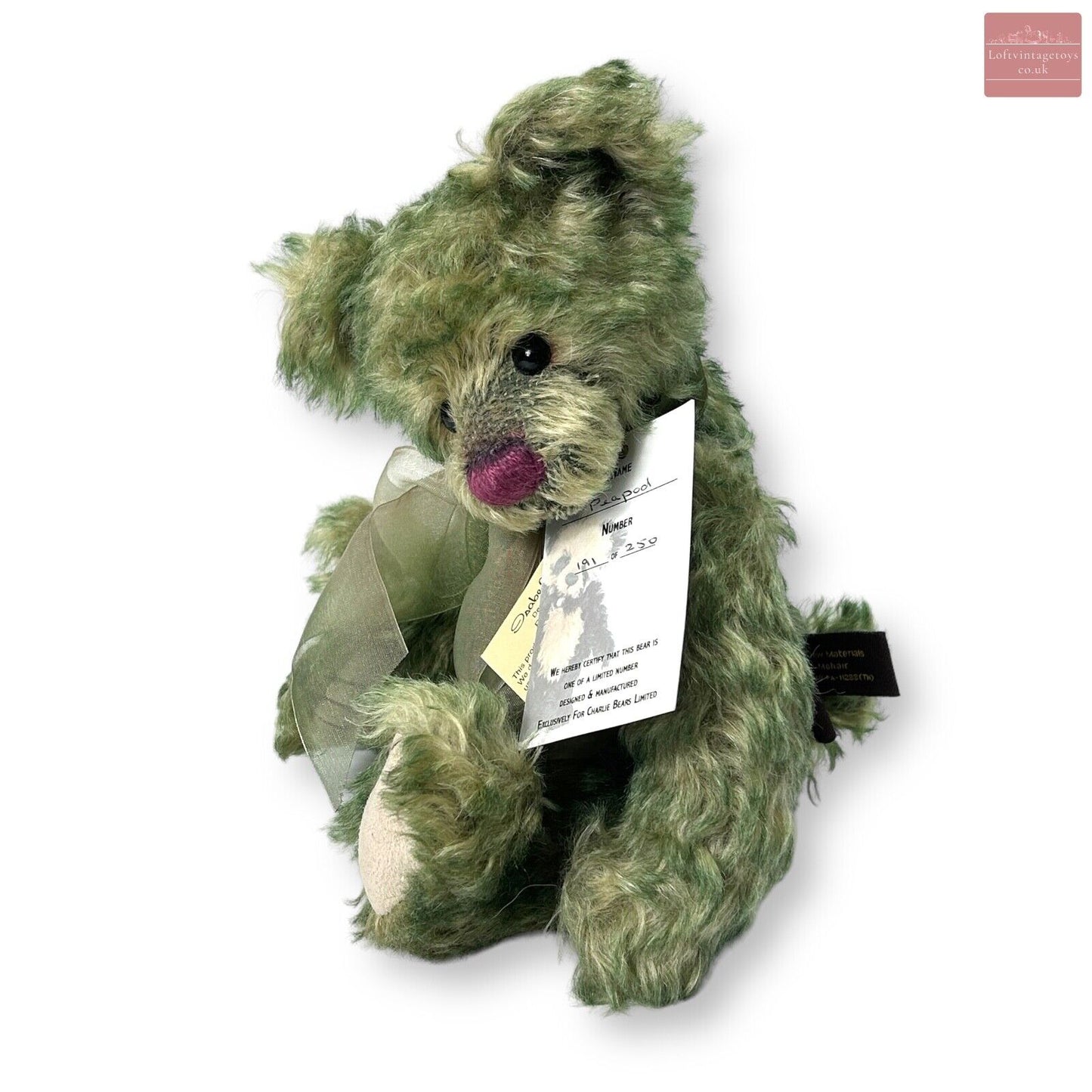 Charlie Bears Peapod Limited Edition - SJ4781AWW