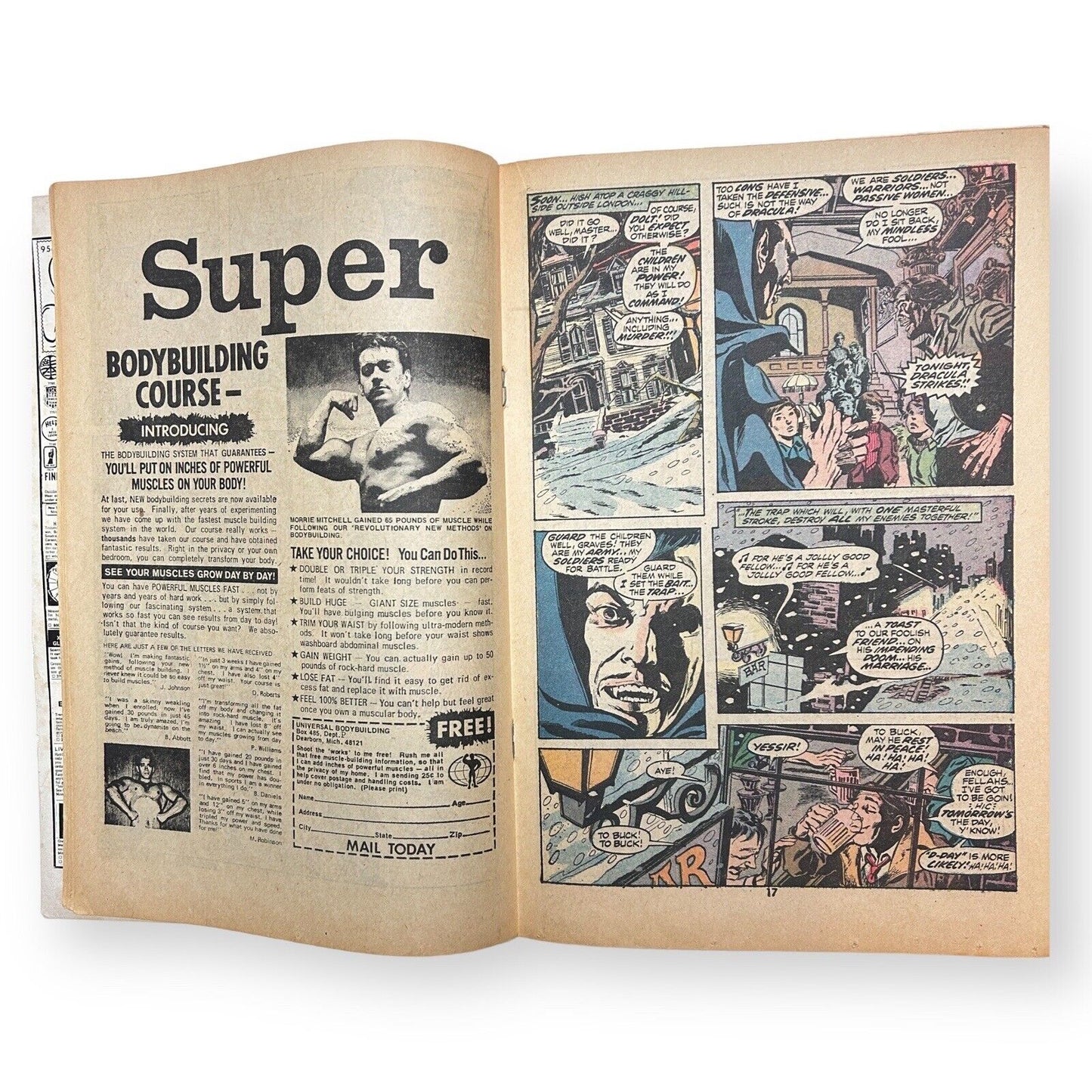 Tomb Of Dracula Nr. 7 – 6p Marvel 1973 (2,5 – 3,5 Note)