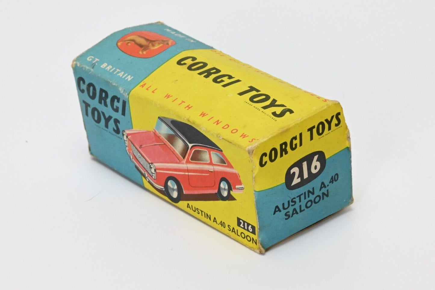 Corgi 216 Austin A.40 Saloon Blue With Original Box