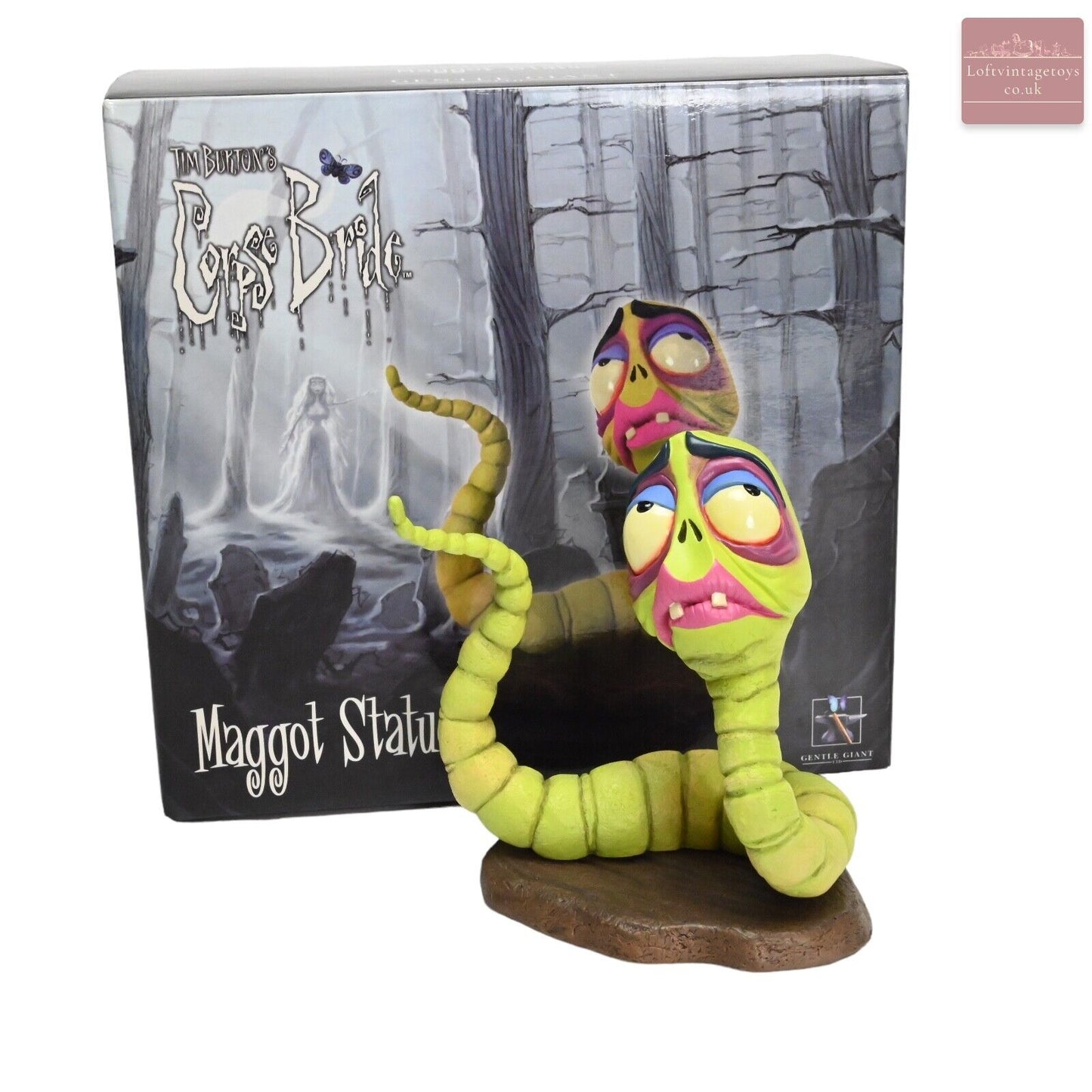 Gentle Giant Corpse Bride Maggot Statue - Limitierte Auflage - SELTEN