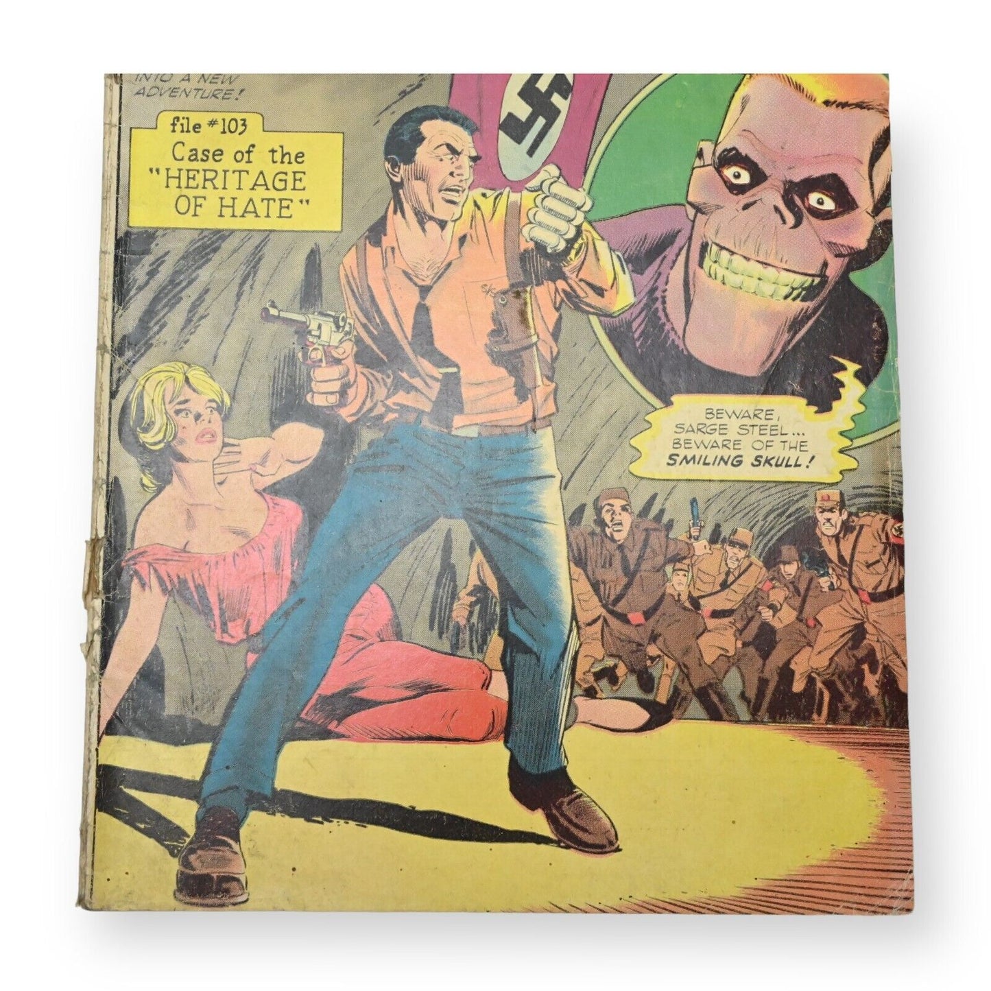 Sarge Steel #3 - 1st Appearance Smiling Skull (2.0- 3.5 Grade) 1965
