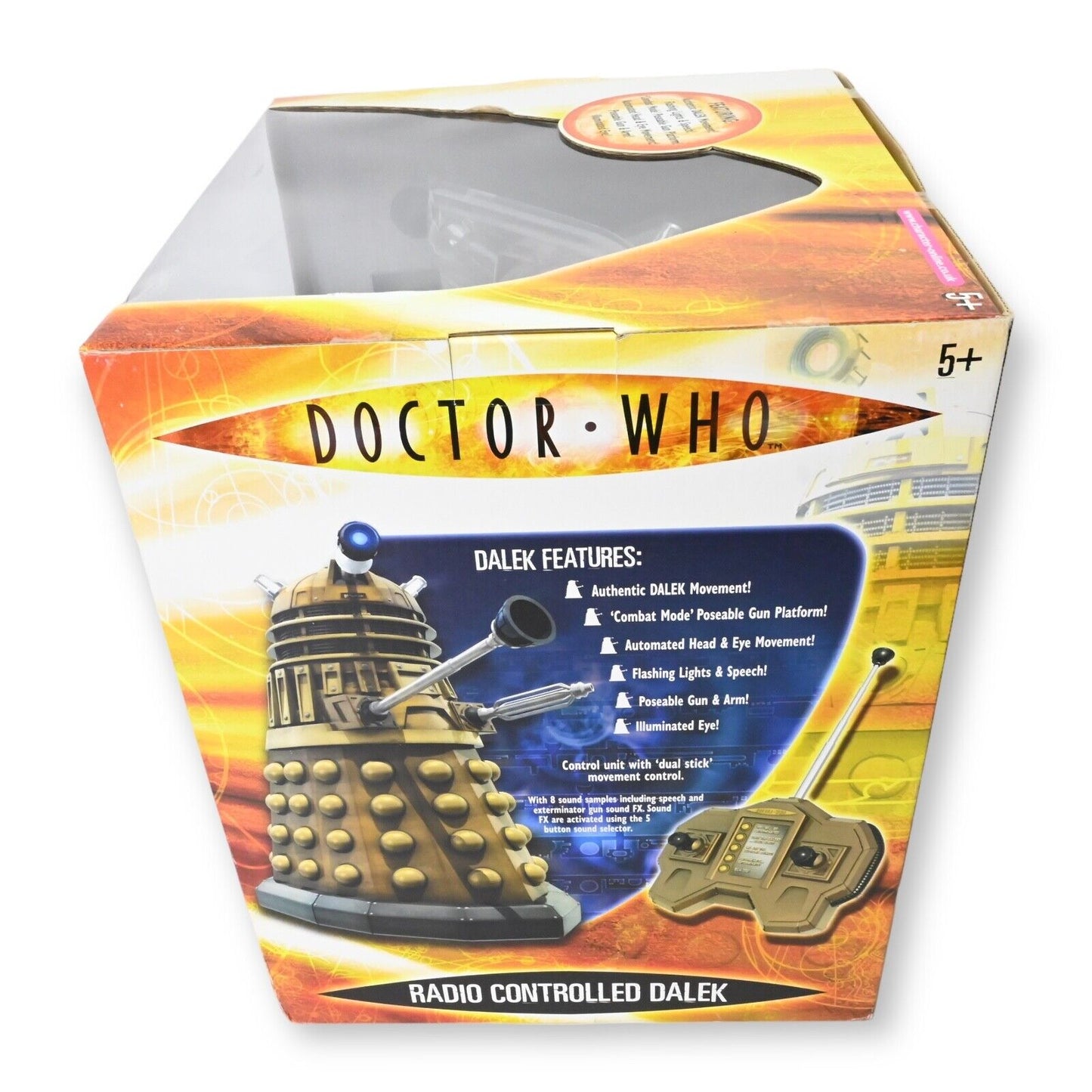 Doctor Who Großer funkgesteuerter Dalek – Bronze / Neu und versiegelt