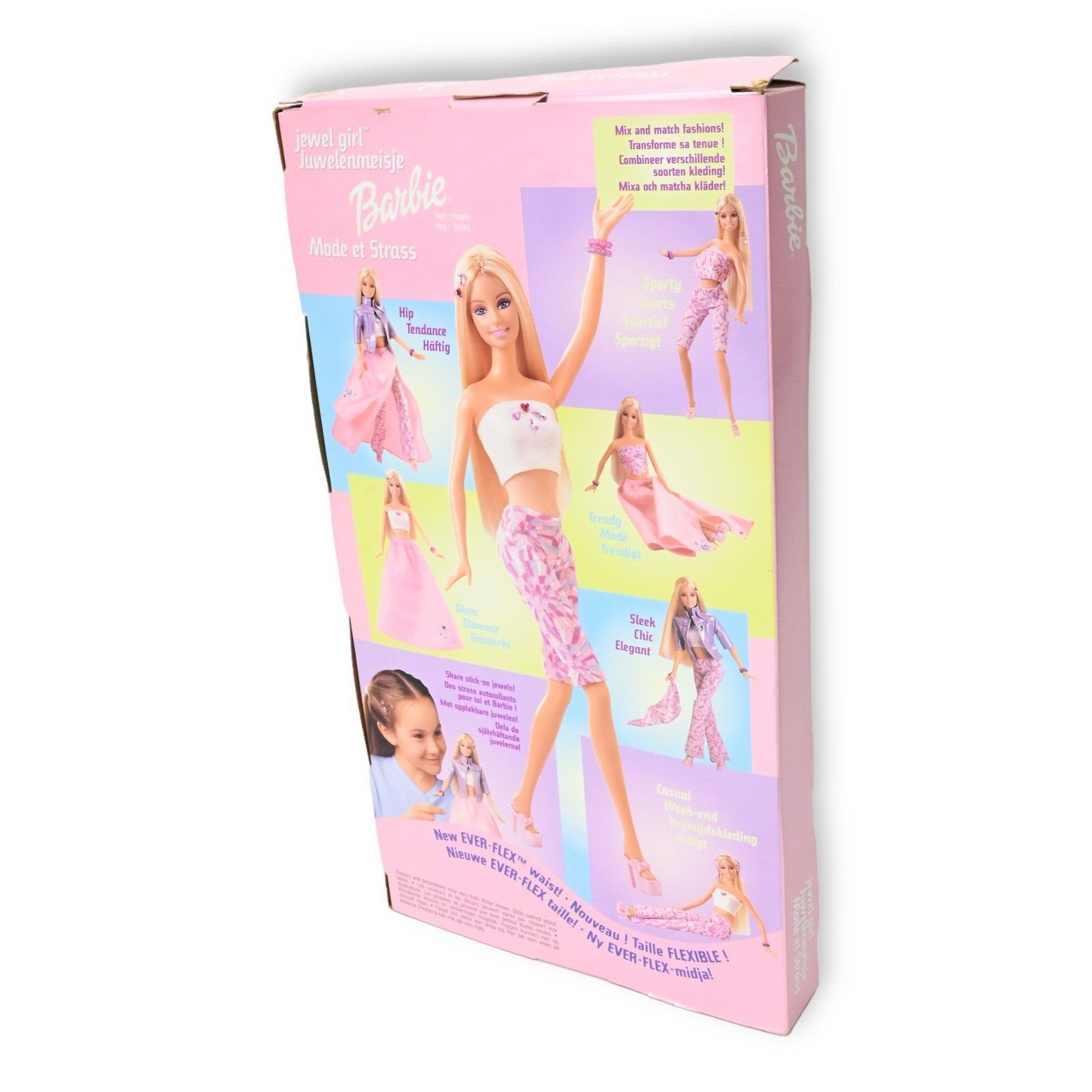 Mattel 2000 Jewel Girl Barbie Doll in Original Box # 28667
