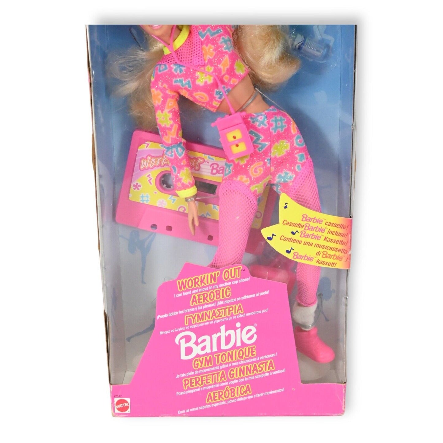 Mattel Barbie "Workin Out Barbie" 1996 Doll